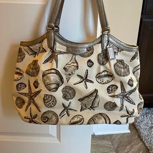 Special edition Coach beach purse